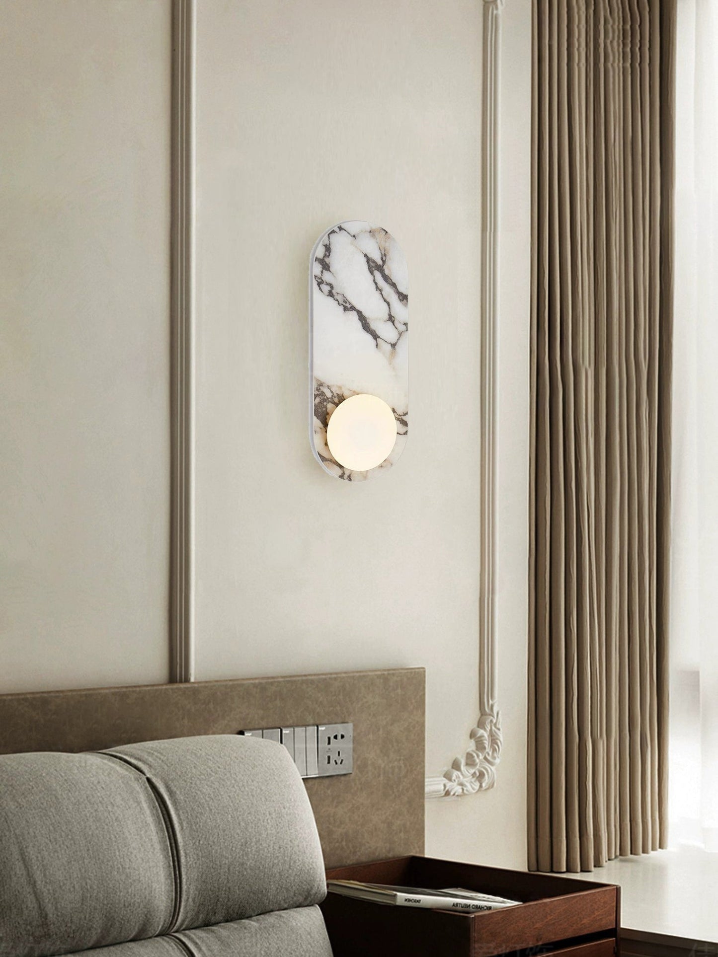 Domil Marble Wall Lamp