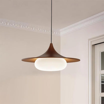 Ovelis Wooden Canopy Pendant Light