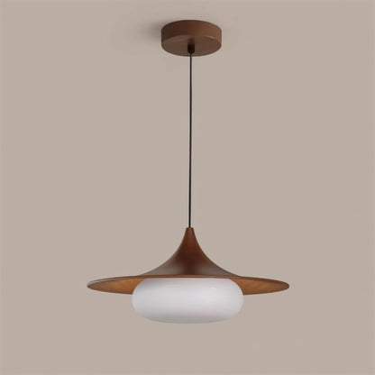 Ovelis Wooden Canopy Pendant Light