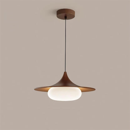 Ovelis Wooden Canopy Pendant Light