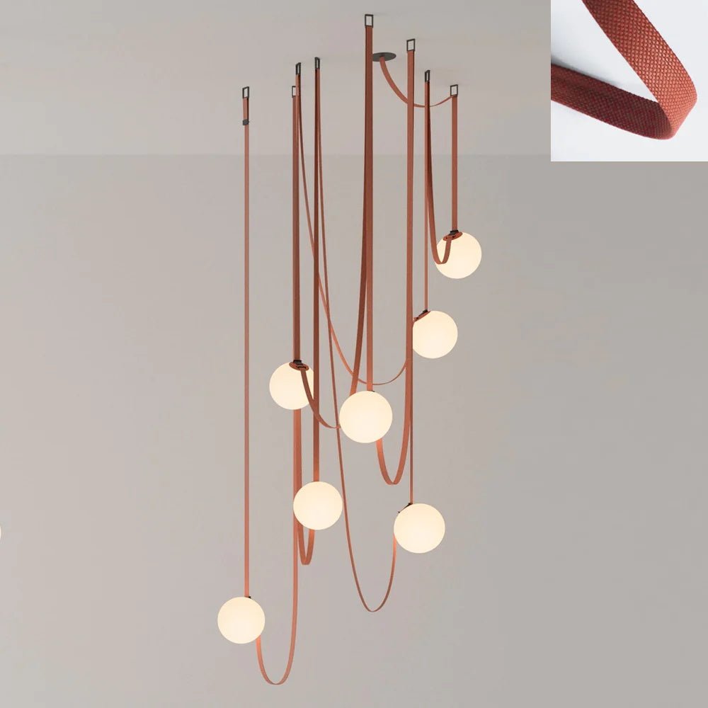 Zephira Multiple Belt Pendant Light