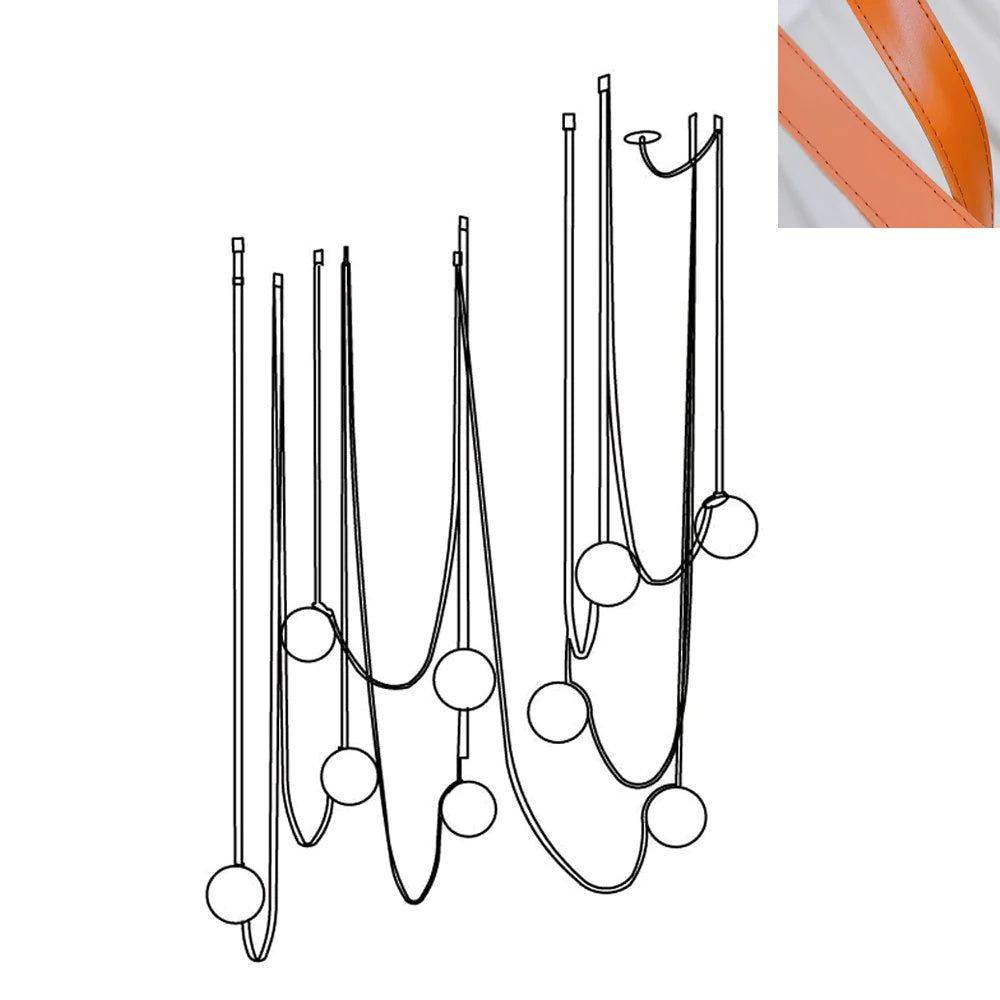 Zephira Multiple Belt Pendant Light