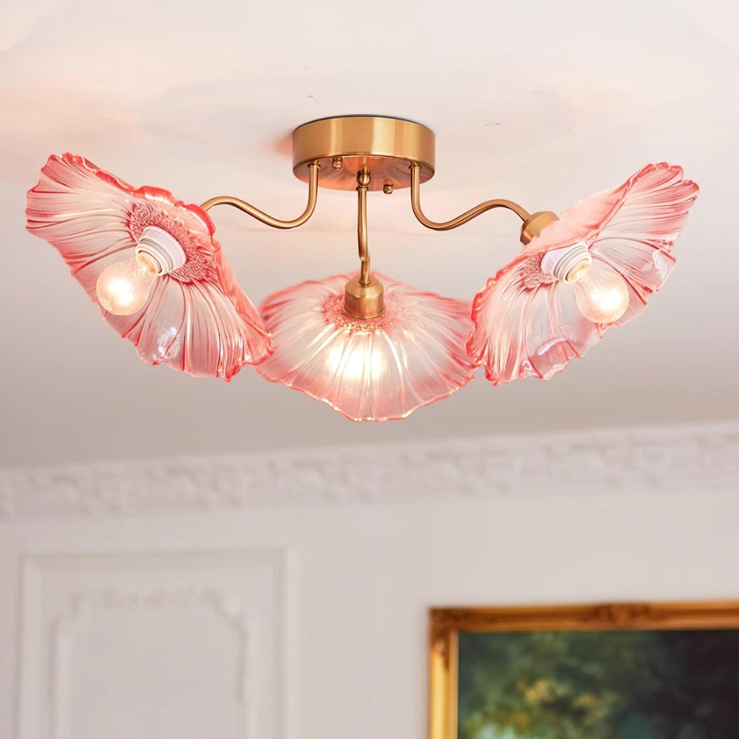 Ryne Ceiling Light Glass