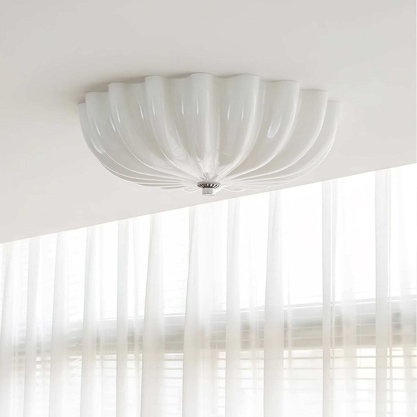 Wyna Blown Glass Ceiling Light