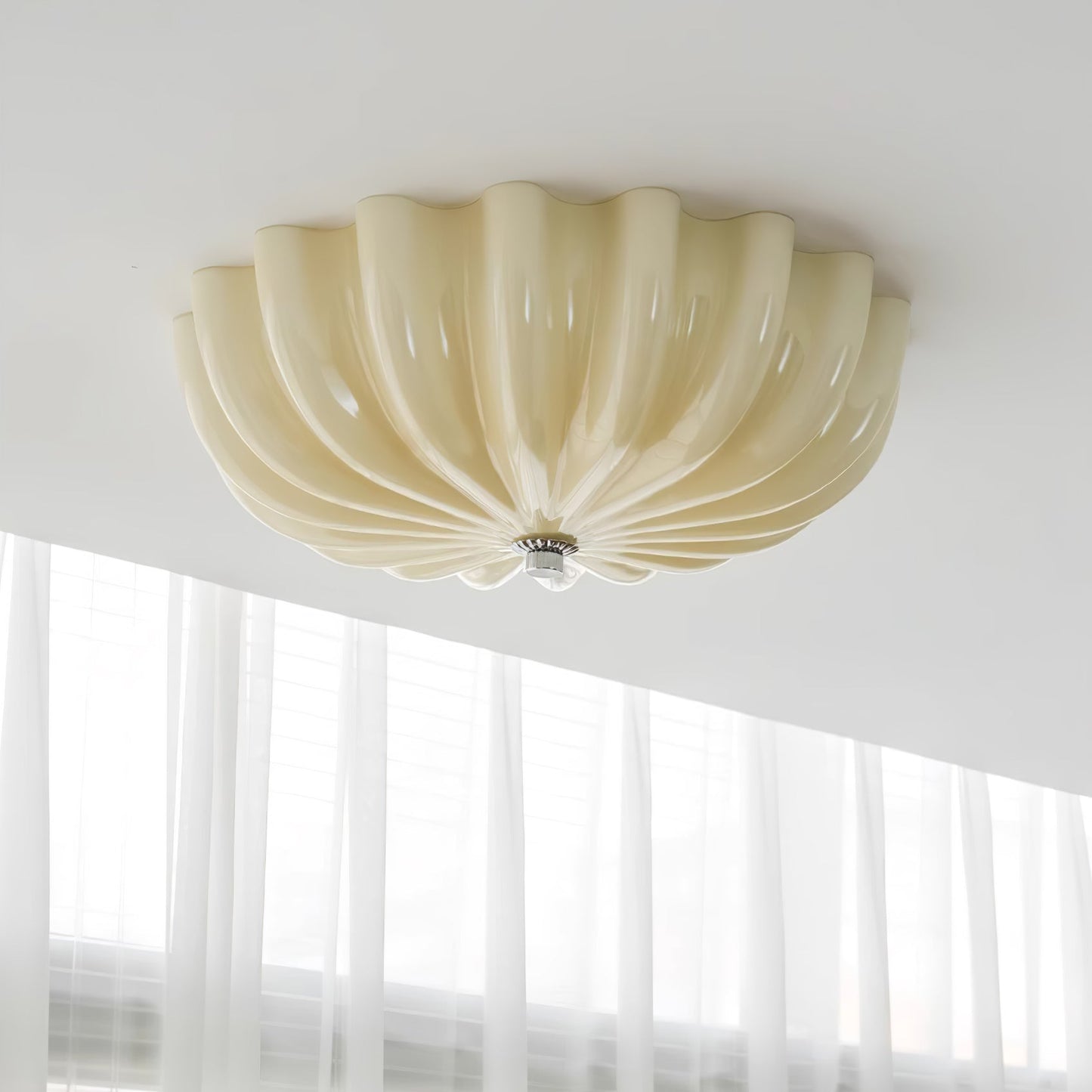 Wyna Blown Glass Ceiling Light