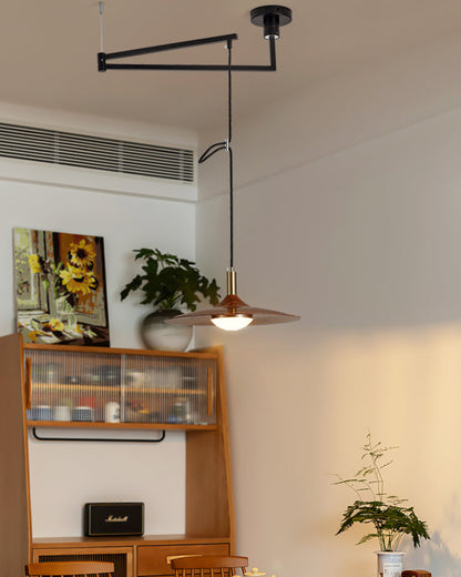 Veylo Adjustable Swing Arm Pendant Light