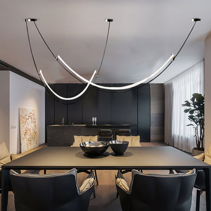 Zephira Curved LED Pendant Light