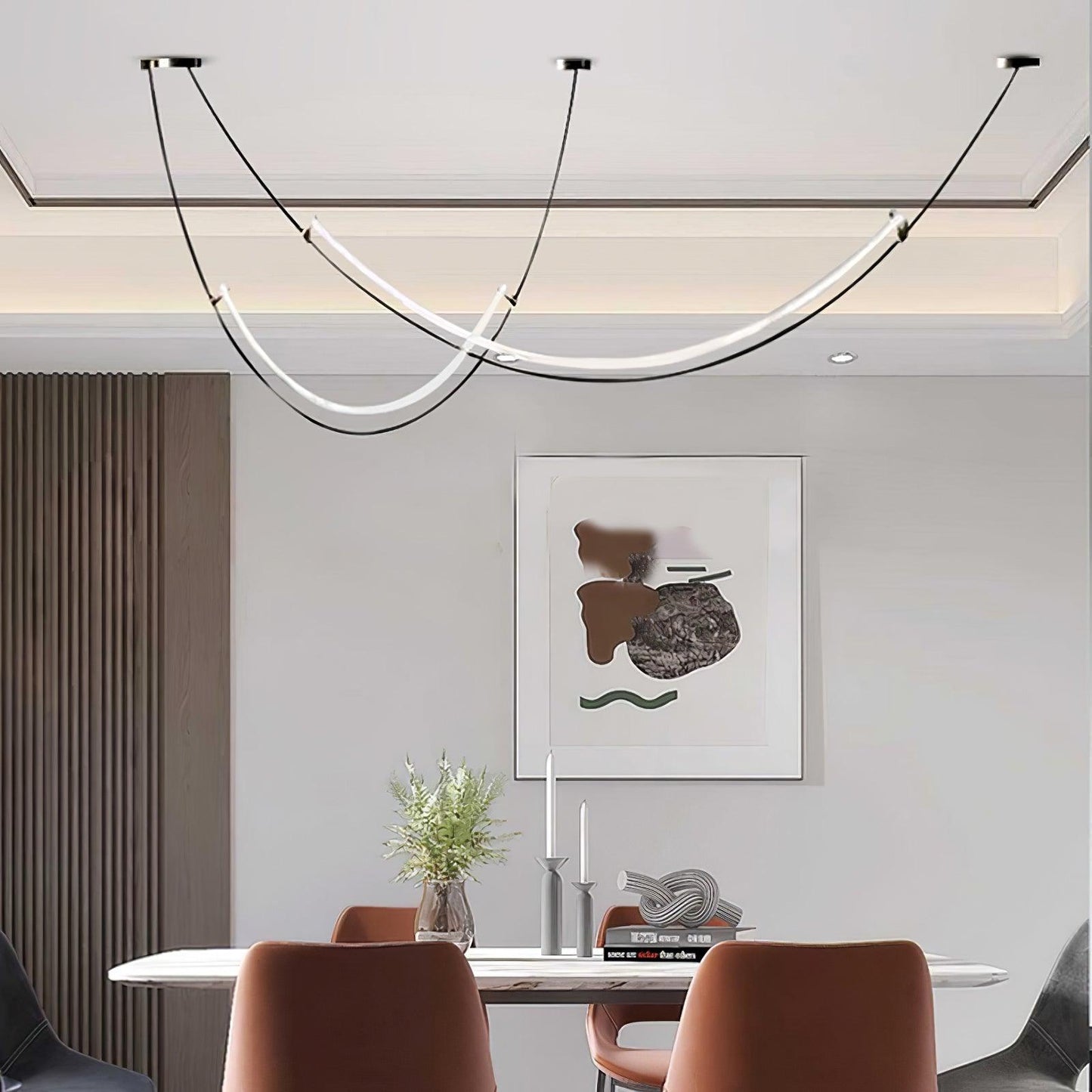 Zephira Curved LED Pendant Light