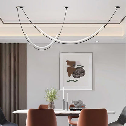 Zephira Curved LED Pendant Light