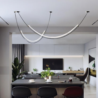Zephira Curved LED Pendant Light