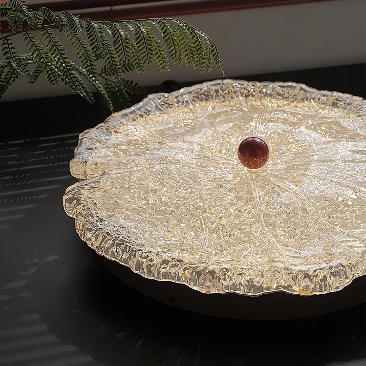 Gialo Textured Glass Ceiling Light