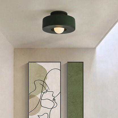 Aria Flush Mount Ceiling Light Nordic Macaron   Bedroom