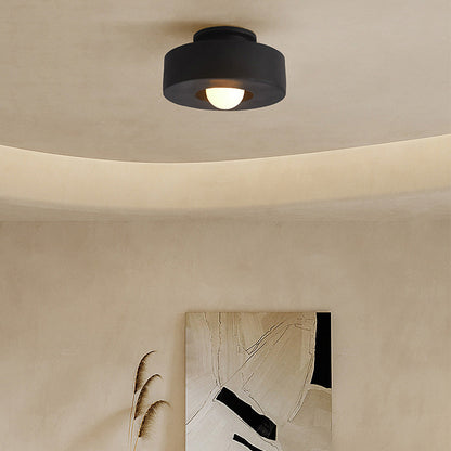 Aria Flush Mount Ceiling Light Nordic Macaron   Bedroom