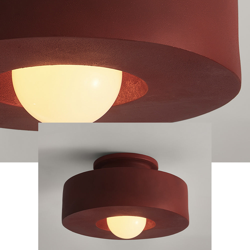 Aria Flush Mount Ceiling Light Nordic Macaron   Bedroom