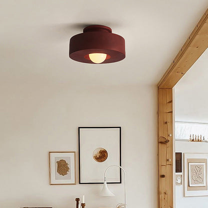Aria Flush Mount Ceiling Light Nordic Macaron   Bedroom