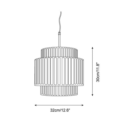Aurelia Ribbed Pendant Light