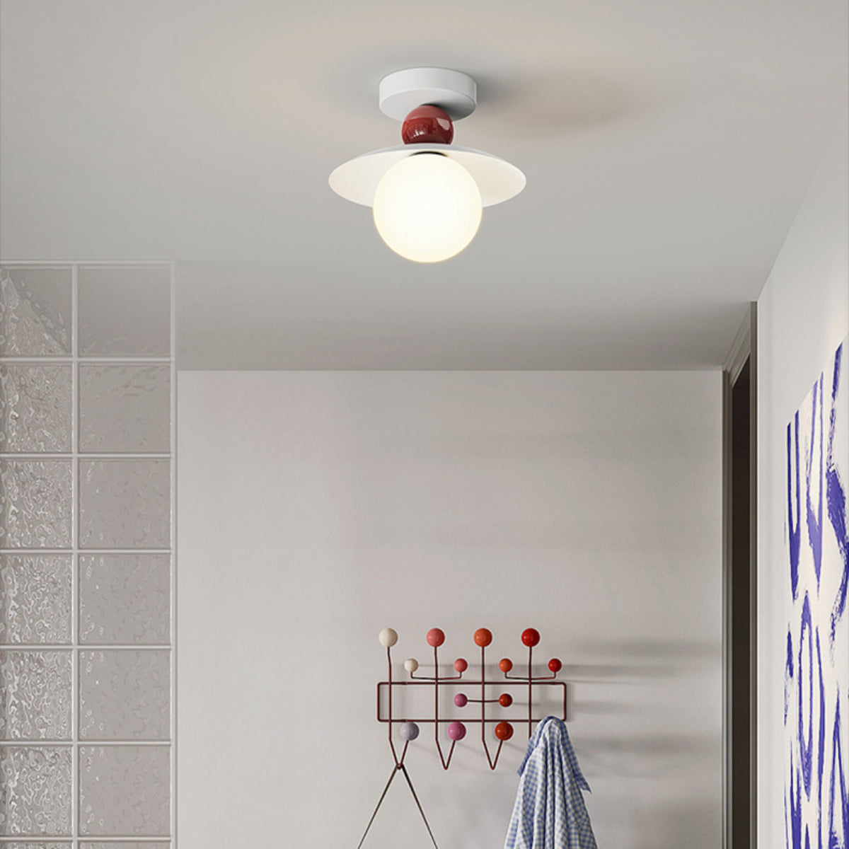 Moderne LED-Deckenleuchte/Innenwandleuchte Valentina für Schlafzimmer