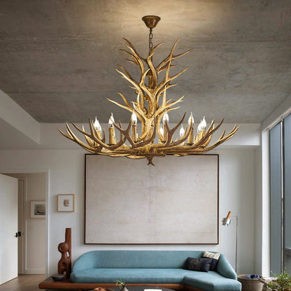 Silva Rétro LED Suspension Bois Métal Bar/Salle à manger/Salon