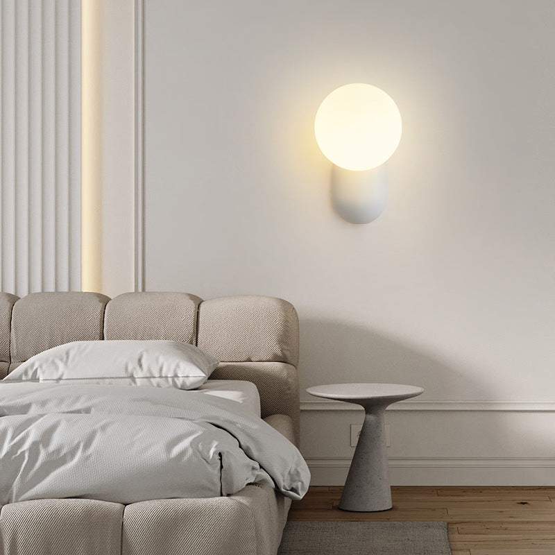 Valentina Applique Murale LED Moderne d'Intérieur Charmant en Résine et Verre pour Chambre/Salon