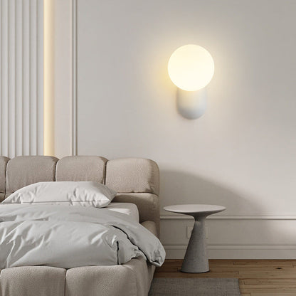 Valentina Applique Murale LED Moderne d'Intérieur Charmant en Résine et Verre pour Chambre/Salon