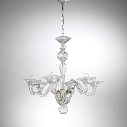 Silva   Chandelier Retro Glass  Yellow&Green&Clear