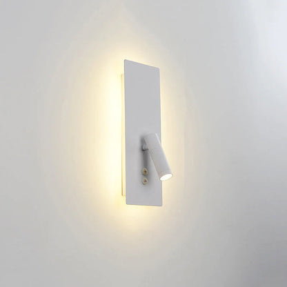 Ray Modern Flashlight Metal/ Wall Lamp Spotlight, Gold/Black/White