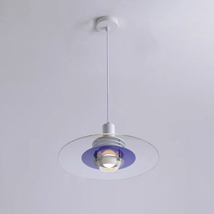 Valentina Minimalism LED Pendant Light Metal/Glass/ Bedroom