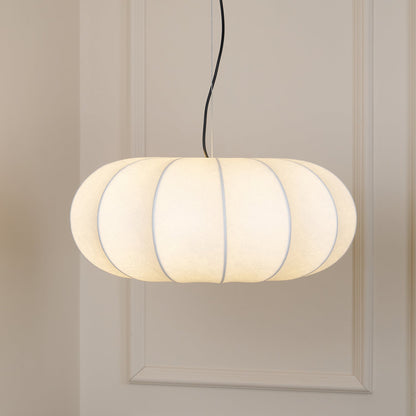 Kiyo Pumpkin Pendant Light Silk