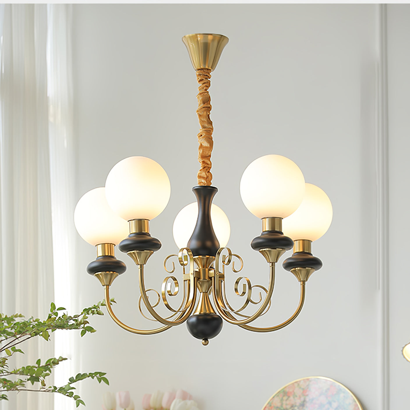 Evanthe Chandelier Glass