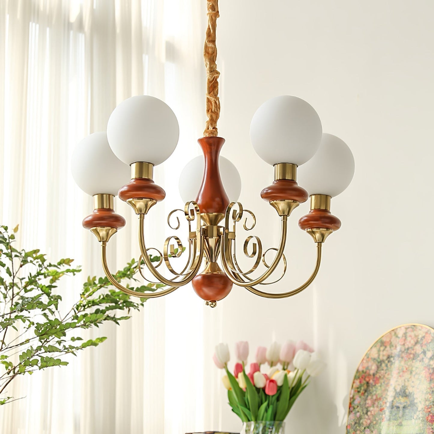Evanthe Chandelier Glass