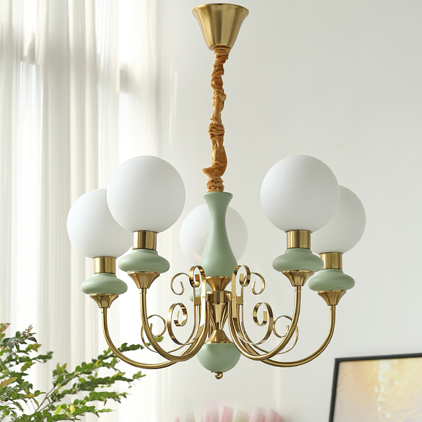 Evanthe Chandelier Glass