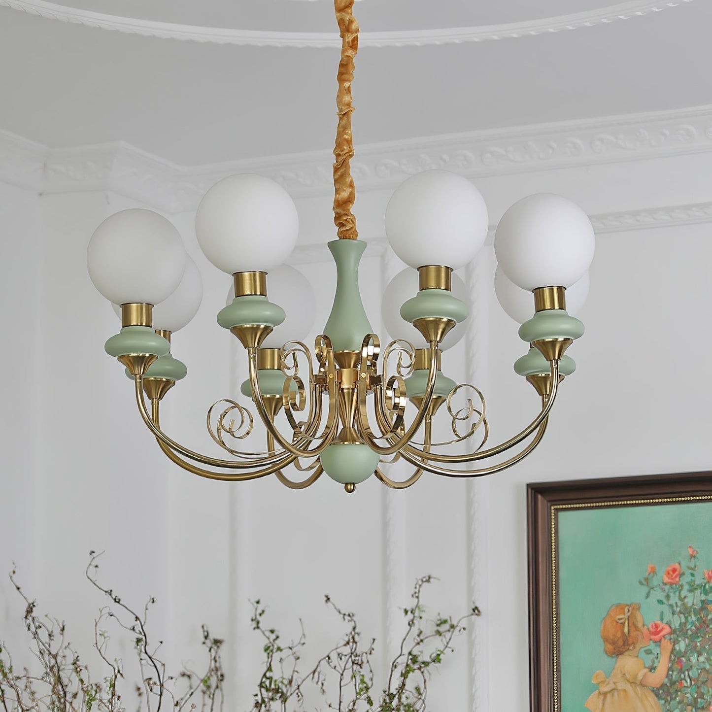 Evanthe Chandelier Glass