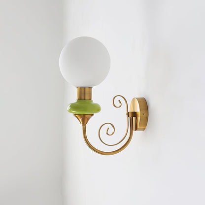 Velin Brass Wall Lamp