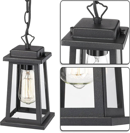Ray Outdoor Lantern Pendant Light