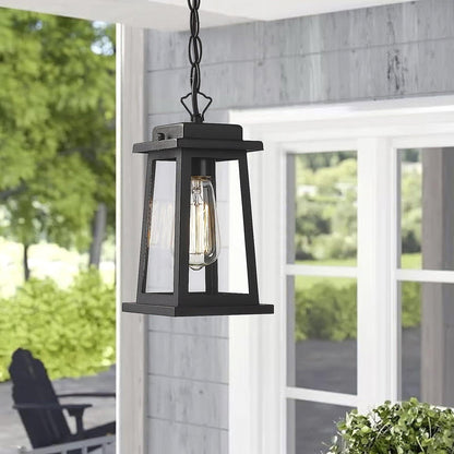 Ray Outdoor Lantern Pendant Light