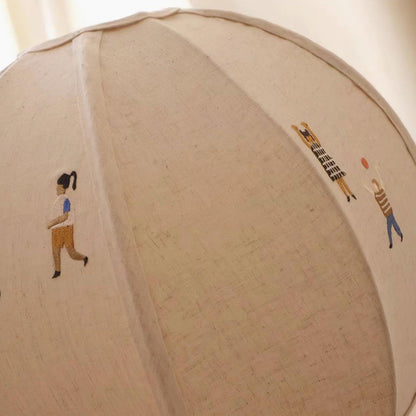 Elva Pendant Light Paper Ball Drawing