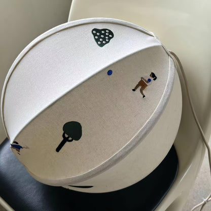 Elva Pendant Light Paper Ball Drawing