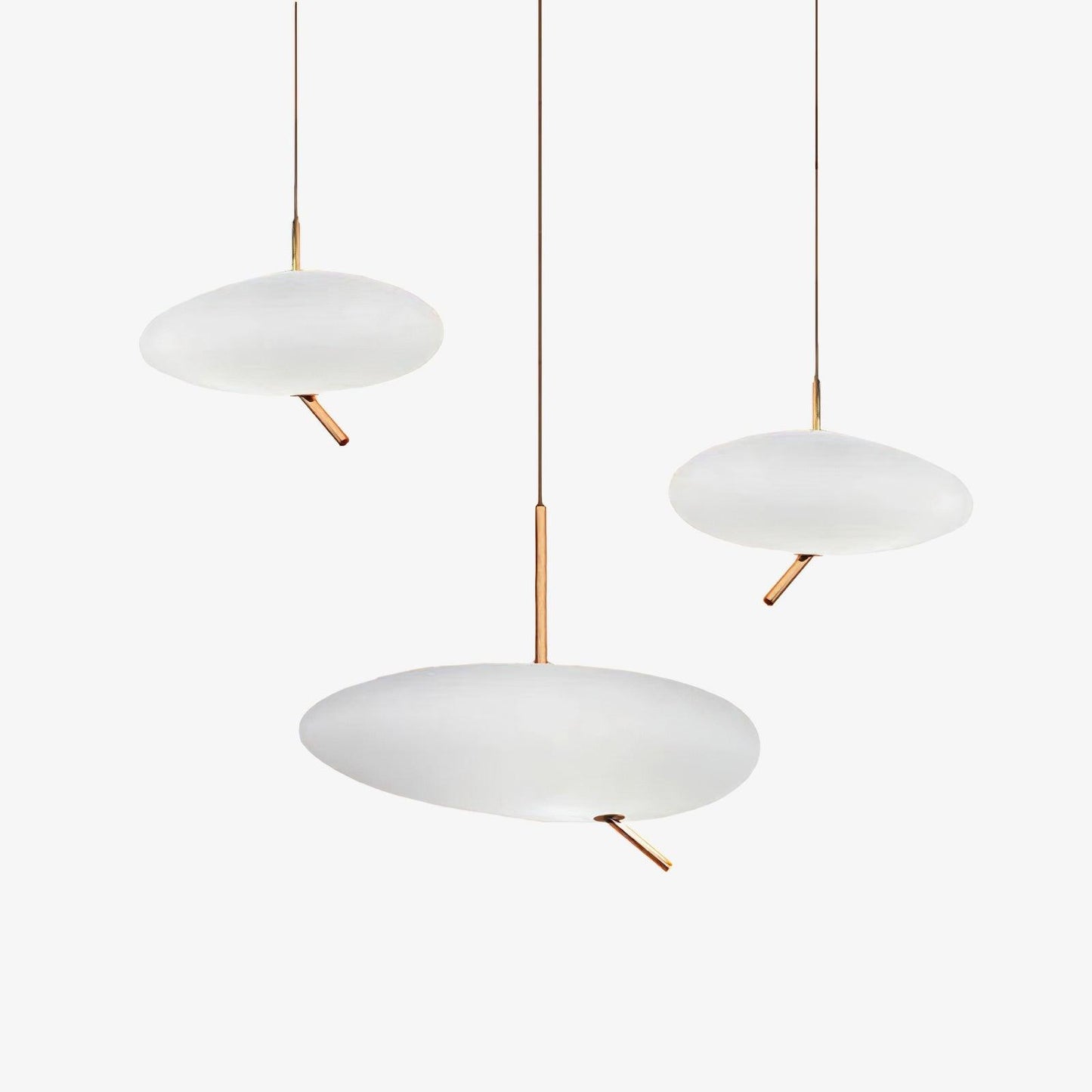 Oneli Rose Gold Pebble Pendant Light