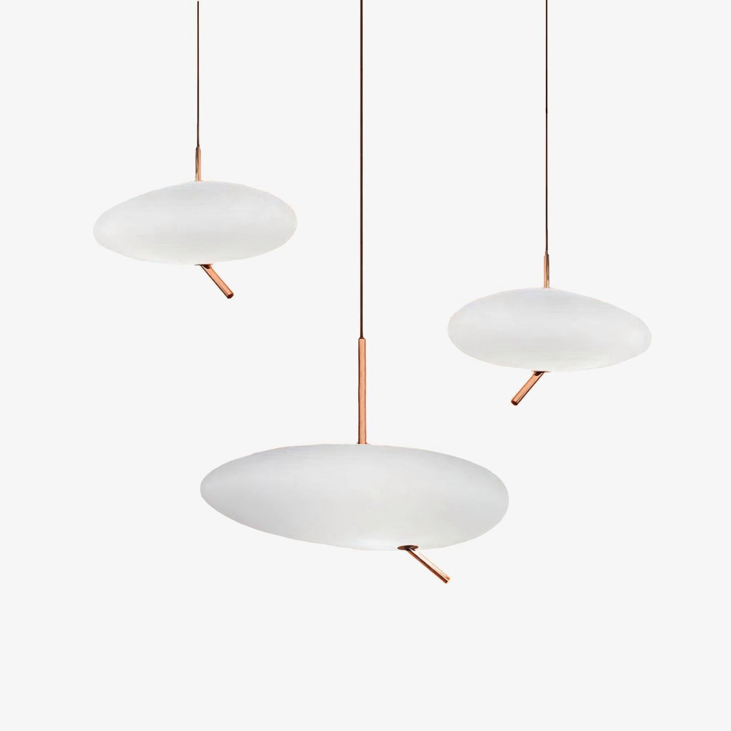 Oneli Rose Gold Pebble Pendant Light
