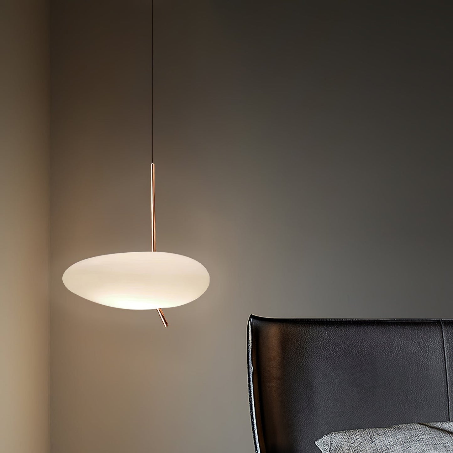 Oneli Rose Gold Pebble Pendant Light