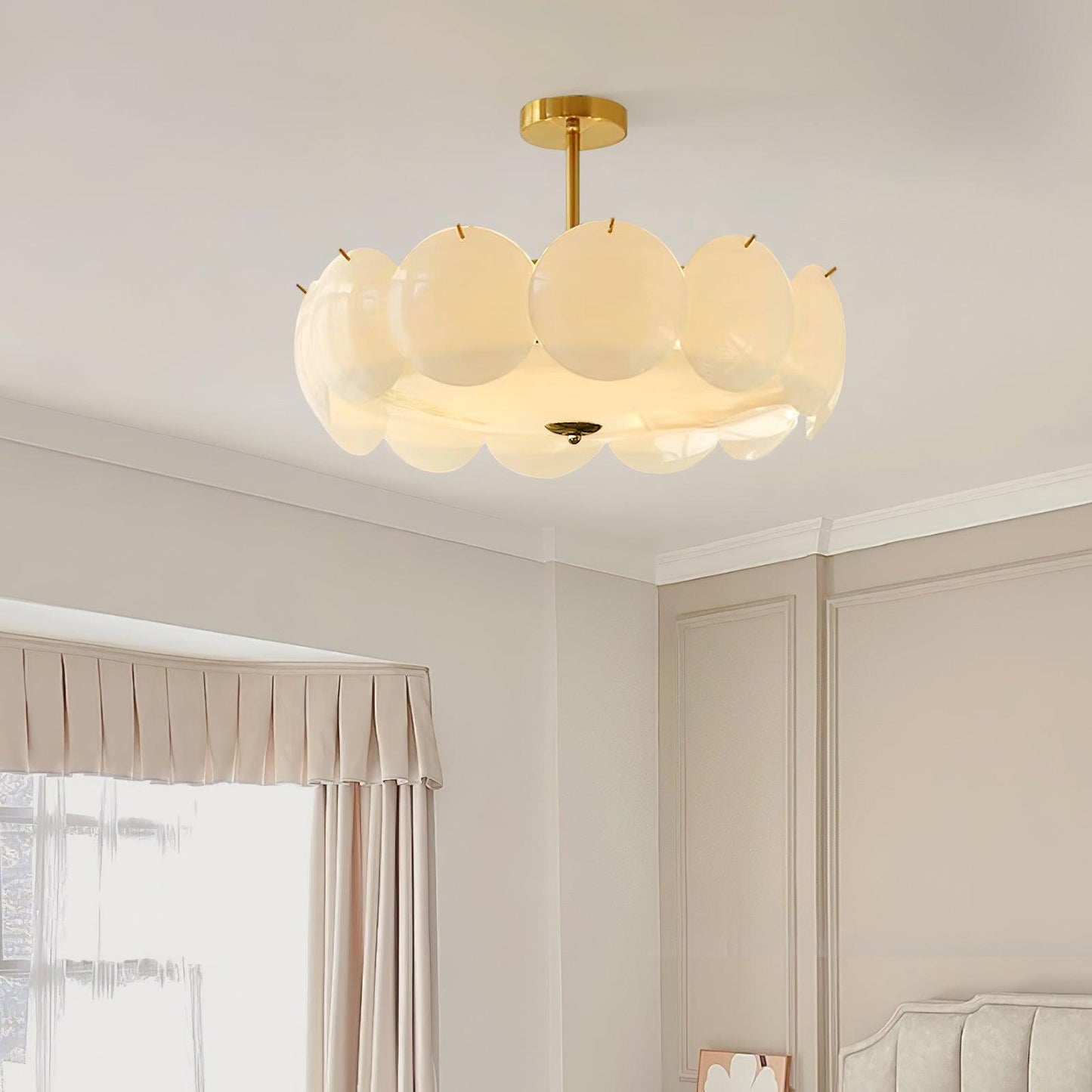 Meiho Petal Shell Ceiling Light