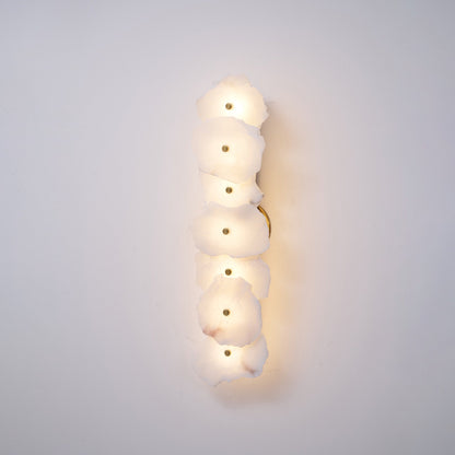 Ritta Alabaster Flower Wall Lamp