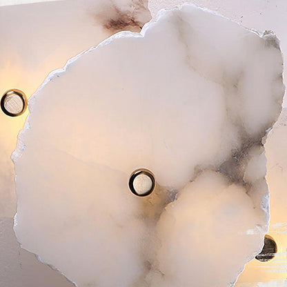 Cevra Alabaster Flower Wall Lamp