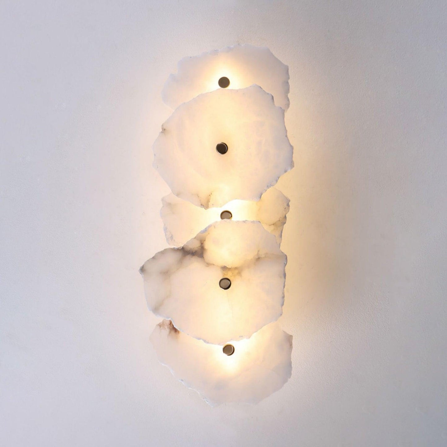Cevra Alabaster Flower Wall Lamp