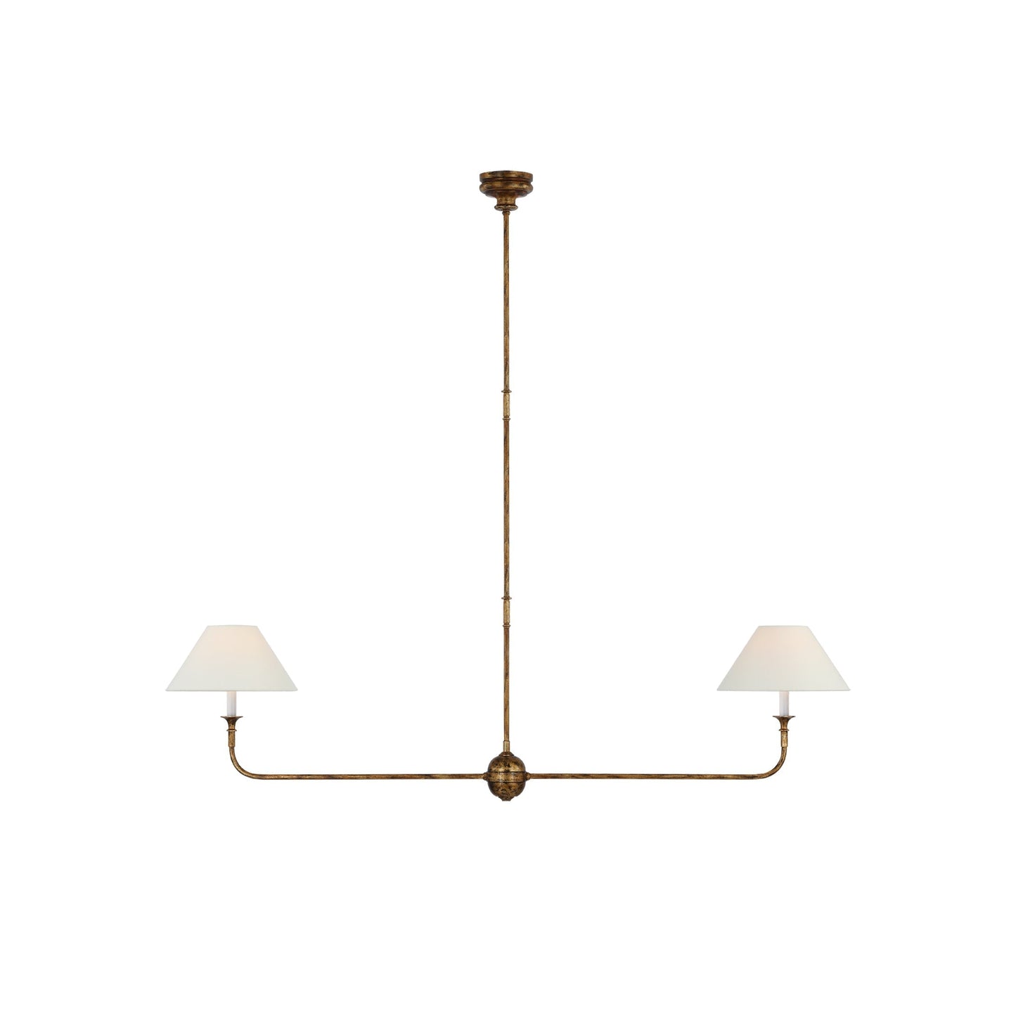 Norli Modern Linear LED Chandelier Metal Living Room Bedroom
