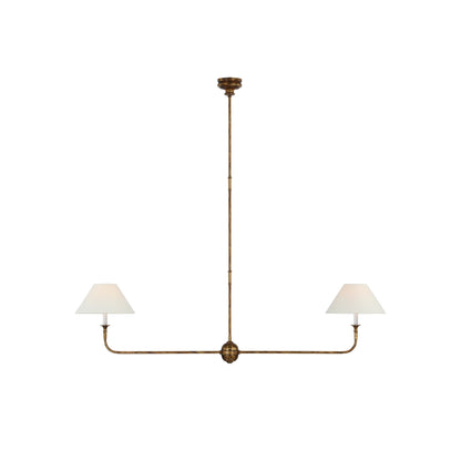 Norli Modern Linear LED Chandelier Metal Living Room Bedroom