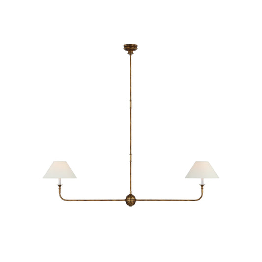 Norli Modern Linear LED Chandelier Metal Living Room Bedroom