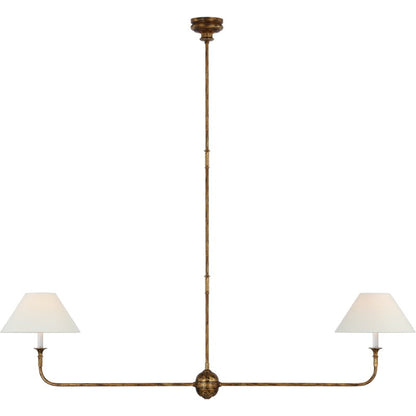 Norli Modern Linear LED Chandelier Metal Living Room Bedroom