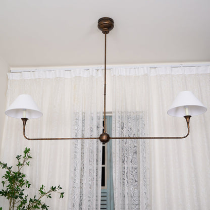 Norli Modern Linear LED Chandelier Metal Living Room Bedroom