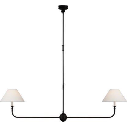 Norli Modern Linear LED Chandelier Metal Living Room Bedroom